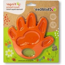 Calperia Turuncu Parmak Boya Paleti ile Çocuklar Için Eğlenceli Boyama