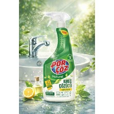 Porçöz Naturel Bitkisel Kireç Çözücü Sprey – Doğal Güç, Etkili Temizlik (4 Adet)