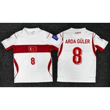 Rodak Spor Arda Güler 8 Türkiye 2026 Dünya Kupası  Beyaz Forması