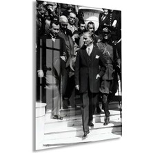 Peony Concept Mustafa Kemal Atatürk – Cam Duvar DEKORU-PEONYATA080