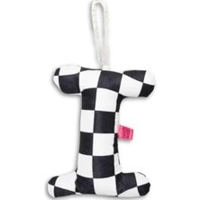 Calperia Dama Şeklinde Peluş Kemik Oyuncağı, Köpekler Için