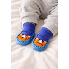 Minissa Baby Kids Çarık Çorap Kaydırmaz Tabanlı - Bebek Çocuk Patik-Deri Taban