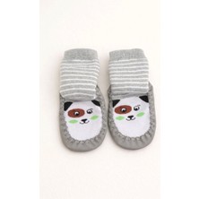Minissa Baby Kids Çarık Çorap Kaydırmaz Tabanlı - Bebek Çocuk Patik-Deri Taban