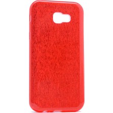 ZM Store Galaxy A7 2017 Uyumlu Kılıf Renkli Simli Parlak Shining Kapak