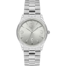 Platin Pierre SA-PL-1232GA-A9 Çelik Kordon Takvimli Erkek Kol Saati