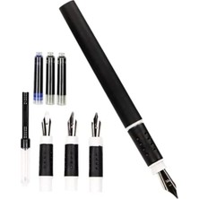 Calperia 4 Adet Kaligrafi Dolma Kalem Seti, Hat Yazma Tasarımı Için Özel Kalemler