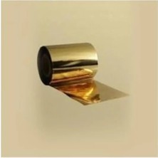 Calperia 10 Metre Boyutunda Altın Folyo Varak, Tek Ebat, Dekoratif Kullanım