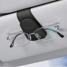 Calperia Deri Manyetik Gözlük Tutucu, Araç Içi Kullanım Için