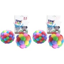 Calperia Kedi Aktiviteleri Için Eğlenceli Top Oyuncakları 8 (2 Paket)