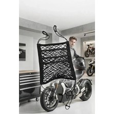 Calperia Ultra Esnek Kask ve Kargo Sabitleme Filesi, Iki Cepli Tasarım