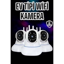 Epilons Wifi Kamerası Çift Yönlü Bebek Güvenlik Kamerası Gece Görüşlü