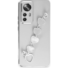 Beei Mi 12T Pro Kılıf Esila - Beyaz