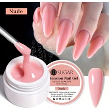 Born Pretty Ur Sugar Nude Extension Nail Gel / Nude Protez Tırnak Jeli -15GR(YOĞUN Kıvamlı)