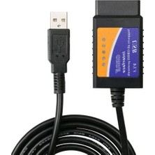 Calperia Araç Arıza Tespit Cihazı, Kablolu USB Obd2 V1.5