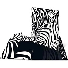 Calperia Hayvan Baskılı 3'lü Set A4 Dosya, Sağlam Karton ve Lastik Bantlı