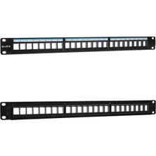 Powermaster S-Link SL-F24N Jack'sız 24'lü Patch Panel