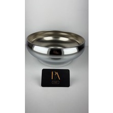 Palpe Metal Çiçek Vazo Dekoratif Obje Biblo Süs Eşya Salon Aksesuar Tv Sehpa Masa Konsol Ofis Salon Dekor