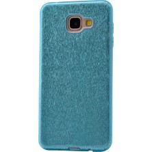 ZM Store Galaxy A7 2017 Uyumlu Kılıf Renkli Simli Parlak Shining Kapak