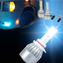 H7 LED Xenon Far Ampul, Mavi Ice Blue, 4400LM, 15000K Işık Kalitesi