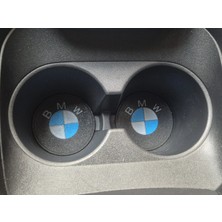 YSN Sounds Bmw Araç Bardaklık Altlığı , Bmw Şişe ve Bardak Altlığı, Bmw Logolu Oto Bardaklık Altlığı