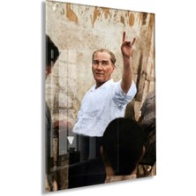 Peony Concept Mustafa Kemal Atatürk – Cam Duvar DEKORU-PEONYATA091
