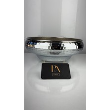 Palpe Metal Çiçek Vazo Dekoratif Obje Biblo Süs Eşya Salon Aksesuar Tv Sehpa Masa Konsol Ofis Salon Dekor