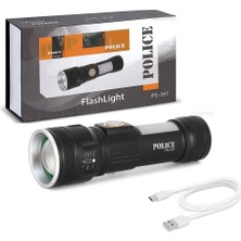 Epilons Police PS-357 Şarjlı Şarjlı El Feneri