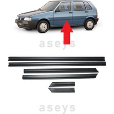 6 Parça Fiat Uno Kapı Çıtası Takımı, Şık ve Dayanıklı Tasarım