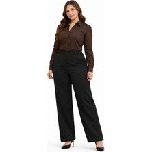 Kübra Kadın Boru Paça Kumaş Pantolon BGL-ST05386