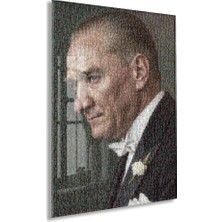 Peony Concept Mustafa Kemal Atatürk – Cam Duvar DEKORU-PEONYATA108