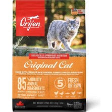 ‎Orijen Orijen Original Cat Tahılsız Yavru ve Yetişkin Kedi Mamasi 1,8 kg