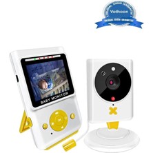 Epilons Akıllı Bebek Kamerası Monitörlü Karşılıklı Konuşma Özellikli Sıcaklık Izleme 2.4 Inç Bebek Kamerası