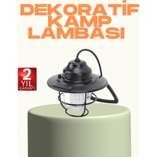 Epilons Hafif ve Taşınabilir Retro Tasarım Kamp Lambası