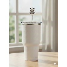 Case Collection Stnly Quencher Termos Için Silikon Pipet Tıpası Kapağı Toz Geçirmez Kapak Şekilli Pipet Başlığı