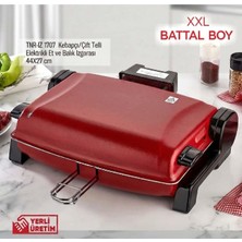 altabi Kebapçı Xxl Battal Boy Çift Telli Elektrikli Izgara (1450W)