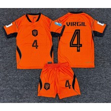 Rodak Spor Virgil Van Dijk Hollanda 2026 Dünya Kupası Turuncu Forma