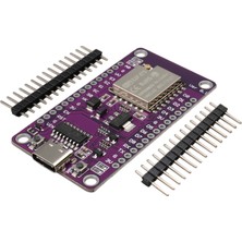 Powermaster ESP-07S Tabanlı Nodemcu V3 Mor Geliştirme Kartı Harici Anten Girişli ve Usb-C Bağlantılı