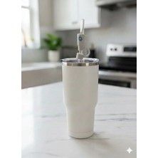 Case Collection Stnly Quencher Termos Için Silikon Pipet Tıpası Kapağı Toz Geçirmez Kapak Şekilli Pipet Başlığı