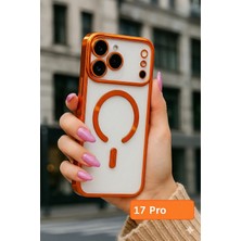 Case Collection iPhone 17 Pro Manyetik Şeffaf Kılıf | Magsafe Uyumlu Ince Tasarım Soft Kapak