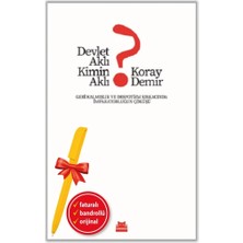 Kırmızı Kedi Yayınevi Alfa Kalem+Devlet Aklı Kimin Aklı? (Koray Demir) Yeni Deneme Edebiyat Kitap