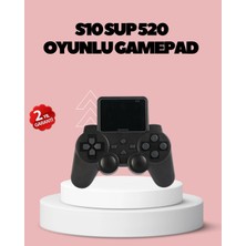 Eco Port HDMI Tv Bağlantılı Orijinal S10 Gamepad 520 Oyunlu 2025 Seri Oyun Konsolu