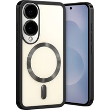 Kazan Hobi Newface Samsung Galaxy S25 Edge Kross Magneticsafe Kapak - Siyah