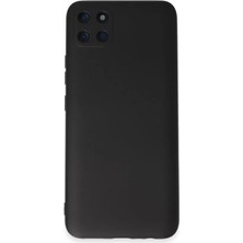 Kazan Hobi Newface Realme C11 Kılıf Nano Içi Kadife Silikon - Siyah