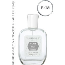 Pardole E-081 Baharatlı Favoris Erkek Parfüm - 50 ml – Kehribar, Tütün, Zencefil, Kakule, Kişniş