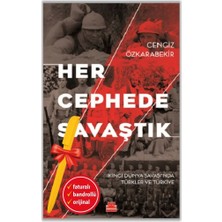 Kırmızı Kedi Yayınevi Alfa Kalem+Her Cephede Savaştık (Cengiz Özkarabekir) Yeni Deneme Edebiyat Kitap