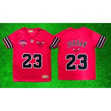 Rodak Spor Jordan 23 Nba Özel Tasarım Basketbol Kırmızı Forması
