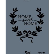 Rich New Seri N-401 Stencil 35X25 cm