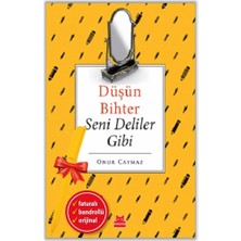 Kırmızı Kedi Yayınevi Alfa Kalem+Düşün Bihter Seni Deliler Gibi (Onur Caymaz) Yeni Deneme Edebiyat Kitap