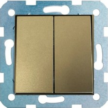 Asyagrup Ovivo Titanyum Komütatör ( Ikili Anahtar ) - Çerçeve Yoktur