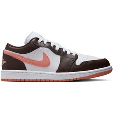 Nike Air Jordan 1 Low 'white Baroque Brown' Kadın Basketbol Ayakkabısı